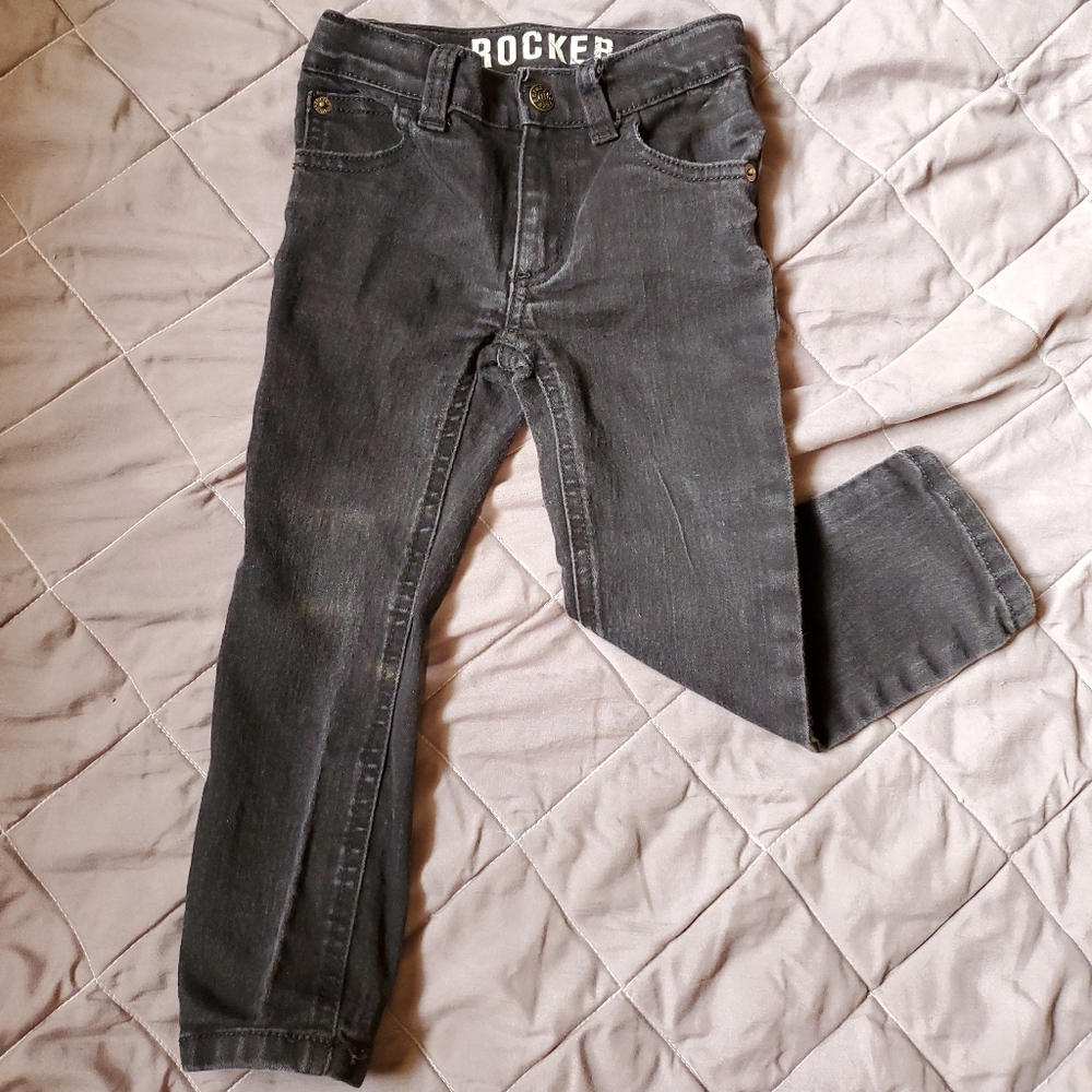 Black toddler Rocker jeans